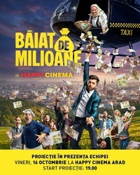 Poster Proiectie Speciala - Băiat de milioane