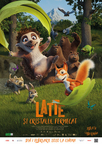 Poster Latte și cristalul fermecat