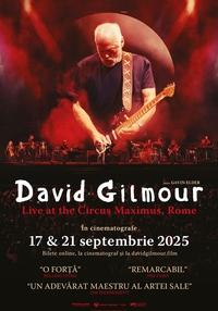 Poster David Gilmour Live la Circus Maximus, Roma