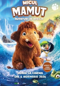 Poster Micul mamut: Aventuri în Africa_DUBLAT_2D