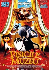 Poster Pisicile de la muzeu