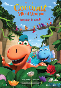 Poster Coconut, micul dragon - Aventuri in jungla