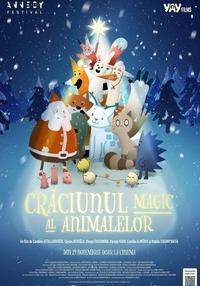 Poster Crăciunul magic al animalelor